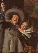 Frans Hals Young Man and Woman in an Inn oil painting on canvas